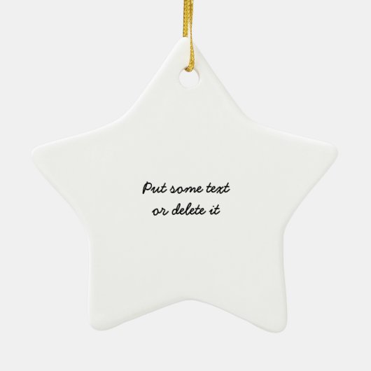 Aangepaste versiering voor vrede keramisch ornament (Achterkant)