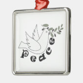 Aangepaste versiering voor vrede metalen ornament (Links)