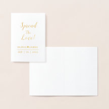 Aangepaste Verspreid de Liefde Elegant