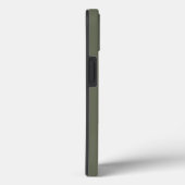 Aangepaste Verticale Moss Groene iPhone 13 Hoesje (Achterkant / Rechts)