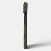 Aangepaste Verticale Moss Groene iPhone 13 Hoesje (Achterkant / Links)