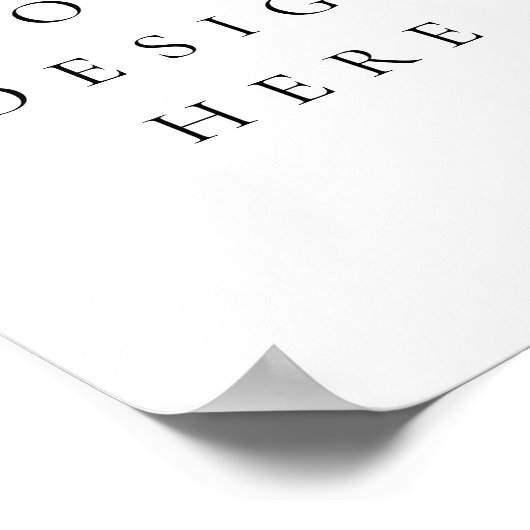 Aangepaste verticale Posters (Portret) (Hoek)