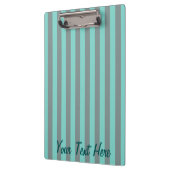 Aangepaste verticale strepen voor Turquoise aanpas Klembord (Links)