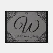 Aangepaste verwisselbare klepmat voor aangepaste i deurmat (Voorkant)