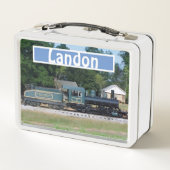 Aangepaste verwisselbare naamtrein Metaal Lunchbox (Achterkant)