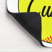 Aangepaste verzadigingsverzadigingsbal Muismat (Hoek)