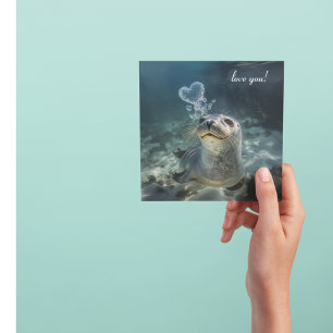 Aangepaste 'Verzegeld met een kus' Whimsical Liefd