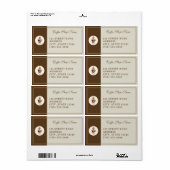 Aangepaste verzendlabels voor koffiezaak – Geperso Etiket (Full Sheet)