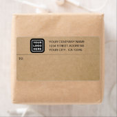 Aangepaste verzendlabels voor zakelijke Logo Etiket (Insitu)