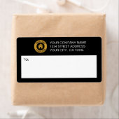 Aangepaste verzendlabels voor zakelijke Logo Etiket (Insitu)