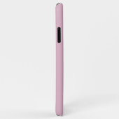 Aangepaste Vet Heldere Stof Roze Blush Roze Gekleu Case-Mate iPhone Case (Achterkant/rechts)