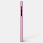 Aangepaste Vet Heldere Stof Roze Blush Roze Gekleu Case-Mate iPhone Case (Achterkant/links)