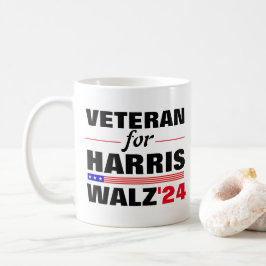 Aangepaste veteranen voor Harris Waltz 2024 verkie Koffiemok