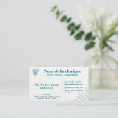 Aangepaste veterinaire visitekaart visitekaartje (Staand voorkant)