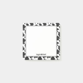 Aangepaste vetgedrukte Koe-afdruknotities Post-it® Notes