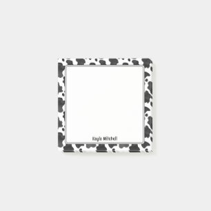Aangepaste vetgedrukte Koe-afdruknotities Post-it® Notes