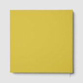 Aangepaste Vetgedrukte Namen Moderne Chartreuse Ro Gastenboek (Achterkant)