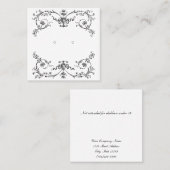 Aangepaste Victoriaans Kaarten voor het oormerken Afsprakenkaartje (Voorkant / Achterkant)