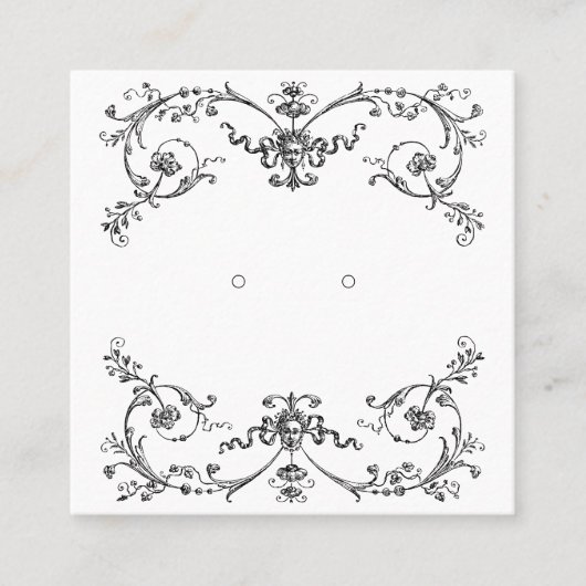 Aangepaste Victoriaans Kaarten voor het oormerken Afsprakenkaartje (Voorkant)