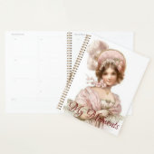 Aangepaste Victoriaans stijlplanner Planner (Display)