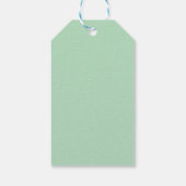 Aangepaste Victoriaanse rolprentlijst – Elegante s Cadeaulabel (Achterkant)