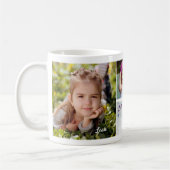 Aangepaste vier aangepaste foto's van de reeks koffiemok (Links)