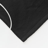 Aangepaste vier foto collage beste papa ooit fleece deken (Hoek)