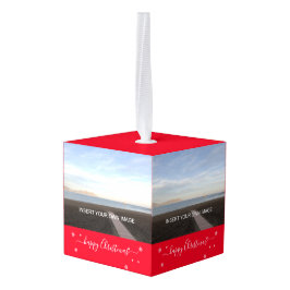 Aangepaste vier kerstfoto's decoratie