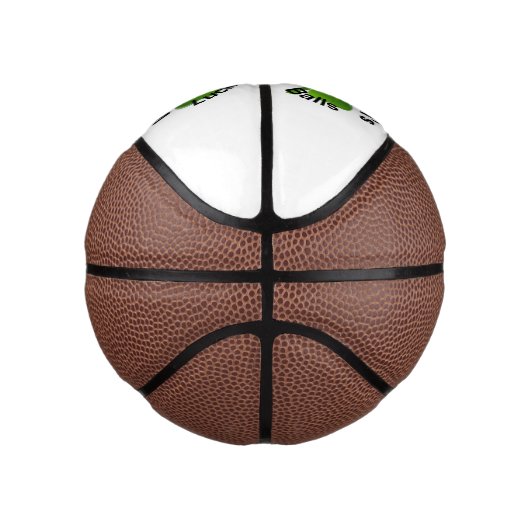 Aangepaste vier lef-klaver Lucky Basketbal (Rechts)
