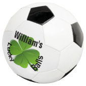 Aangepaste vier lef-klaver Lucky Voetbal (Drie kwart)