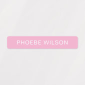 Aangepaste vier-namen school kinderdagverblijf tag labels (Design 1)
