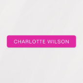 Aangepaste vier-namen school kinderdagverblijf tag labels (Design 2)