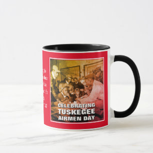 Aangepaste viering TUSKEGEE AIRMEN Dag Mok