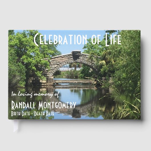 Aangepaste viering van de levenbrugreflectie gastenboek (Voorkant)