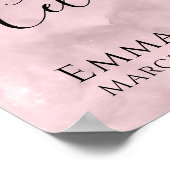 Aangepaste viering van het leven - Foto Begrafenis Poster (Hoek)