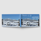 Aangepaste viering van het leven Verse wintersneeu Gastenboek (Volledig)