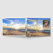 Aangepaste Viering van het Leven Zonsopgang Oceaan Gastenboek (Volledig)