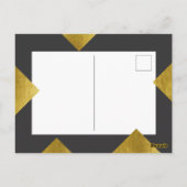 Aangepaste vierkant fotogalerie | Kerstfeestdag Briefkaart (Achterkant)