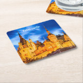 Aangepaste vierkant Onderzetters Peles (Schuin)