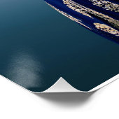 Aangepaste vierkante fotoprint – gepersonaliseerd perfect poster (Hoek)