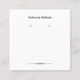 Aangepaste, vierkante, klassieke weergavescherm vo afsprakenkaartje