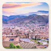 Aangepaste vierkante Onderzetters Cusco (Voorkant)