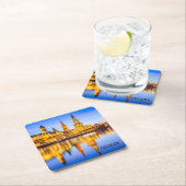 Aangepaste vierkante Onderzetters Dresden (Insitu)