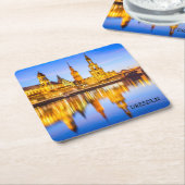 Aangepaste vierkante Onderzetters Dresden (Schuin)