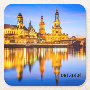 Aangepaste vierkante Onderzetters Dresden