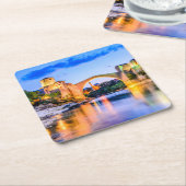 Aangepaste vierkante Onderzetters Mostar (Schuin)