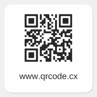 Aangepaste vierkante Sticker