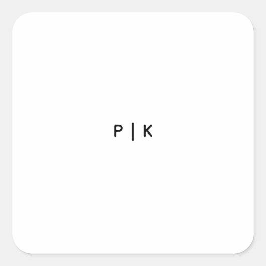 Aangepaste vierkante stickers, Formaat: Vel van Sticker (Voorkant)