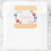 Aangepaste vierkante Stickers - Perfect voor brand (Tas)
