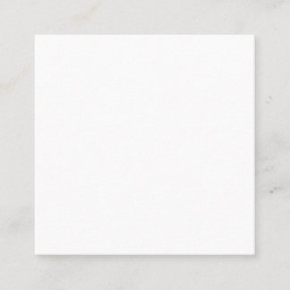 Aangepaste Vierkante Zakelijke Kaart DIY Lege Sjab Visitekaartje